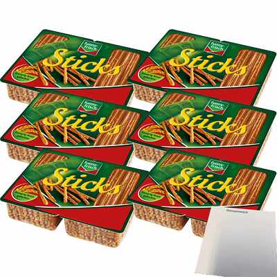 funny-frisch Sticks Salzstangen 6er Pack 6x200g Packung usy Block