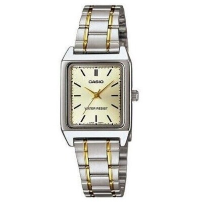 Casio Woman Watch Analog Metal Band LTP-V007SG-9E