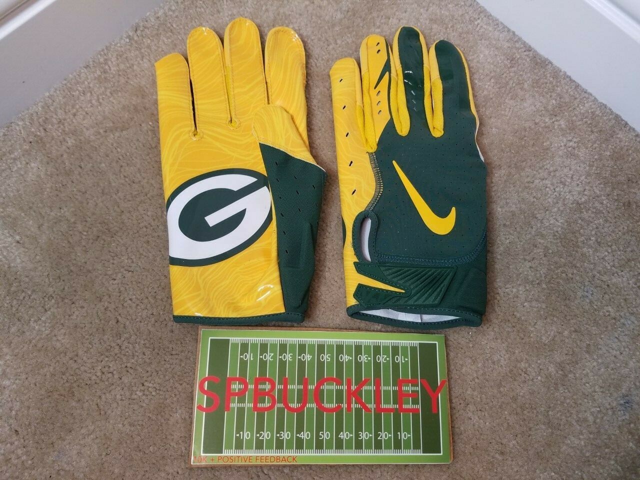 NIKE VAPOR JET 5.0 NFL GREEN BAY PACKERS 9 DESHONE KIZER XXL FOOTBALL