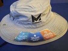MISSION Cooling Bucket Hat KHAKI Breathable - UPF 50 Sun Protection One Size