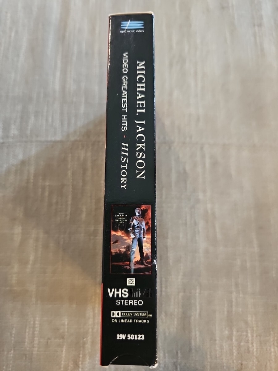 Michael Jackson, History (VHS, 1995) Greatest Music Videos