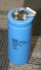 Nippon Large 15000uf 100VDC Capacitor