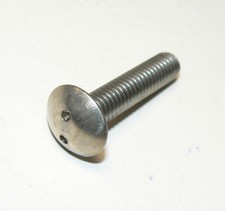 5/16"-18 X 1 1/2" Truss Head Spanner Security S/S Machine Screws - Lot of 21 Pcs