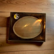 New Old Stock Eel Skin Belt Buckle By The Action Co