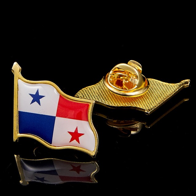 Panama Republic Flag Safety Pins Polish Badge Country Badge Brooch Hat Cap Tie Panama Republic Flag Safety Pins Polish Badge Country Badge Brooch Hat Cap Tie