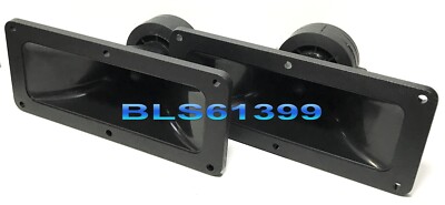 Pair Super Horn Tweeters Speakers 3x7 inch Car Home Studio Pro Audio KSN1025A