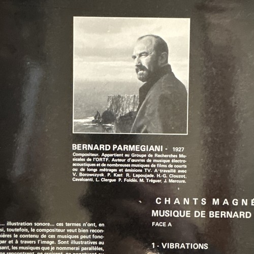 bernard parmegiani Chants Magnétiques Album Rare Electronic Experimental Lp - Imagen 6 de 11