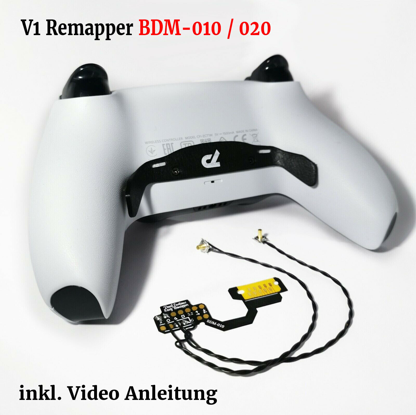 PS5 Remapper Set V1 / Einbaufertig gelötet, inkl. Paddles und Schrauben Auswahl