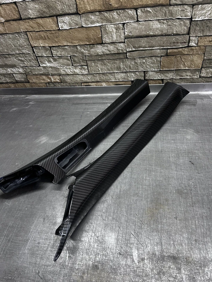 G37 Convertible Pillar Left Right Driver Passenger 08-13 Trim Hydro Dip Infiniti Foto 2 de 4