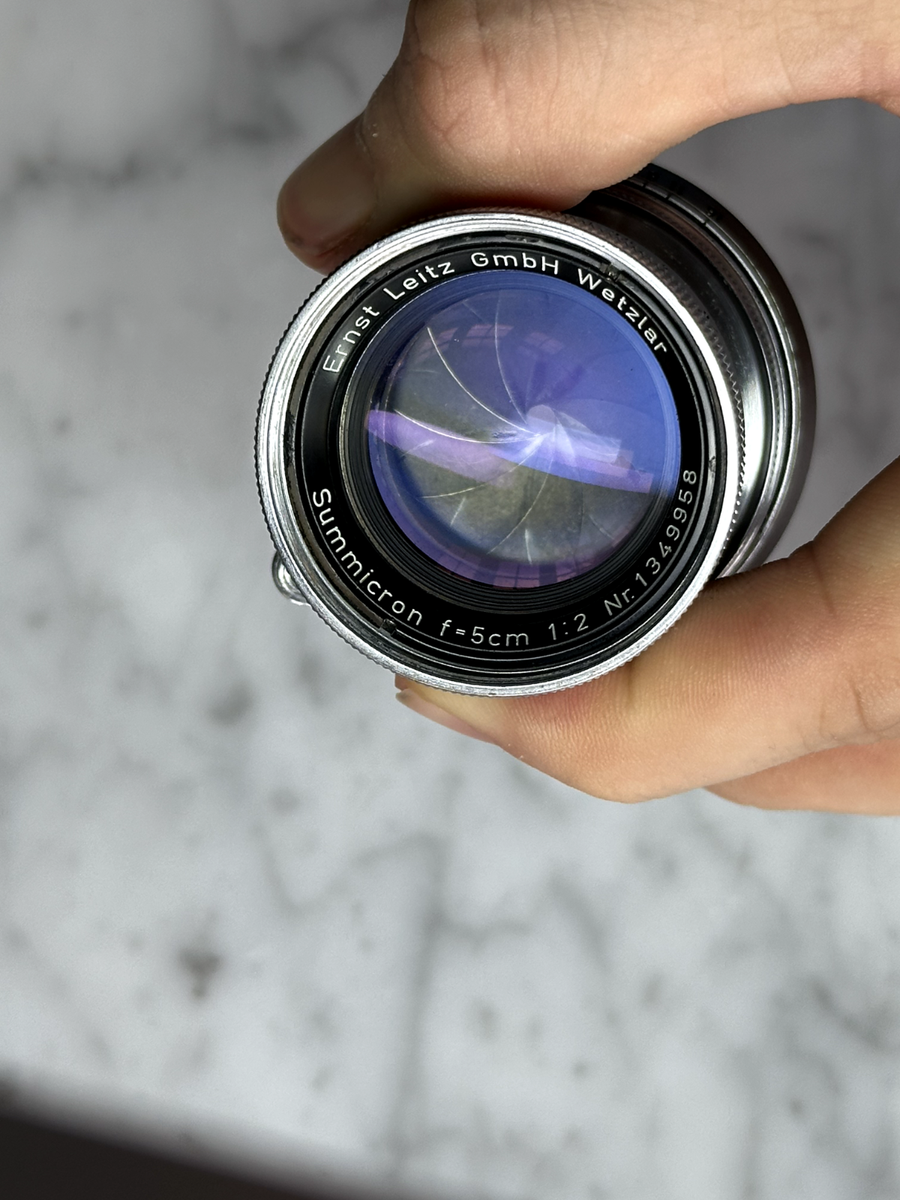 ライカErnst Leitz Summicron f=5cm 1:2 レンズ