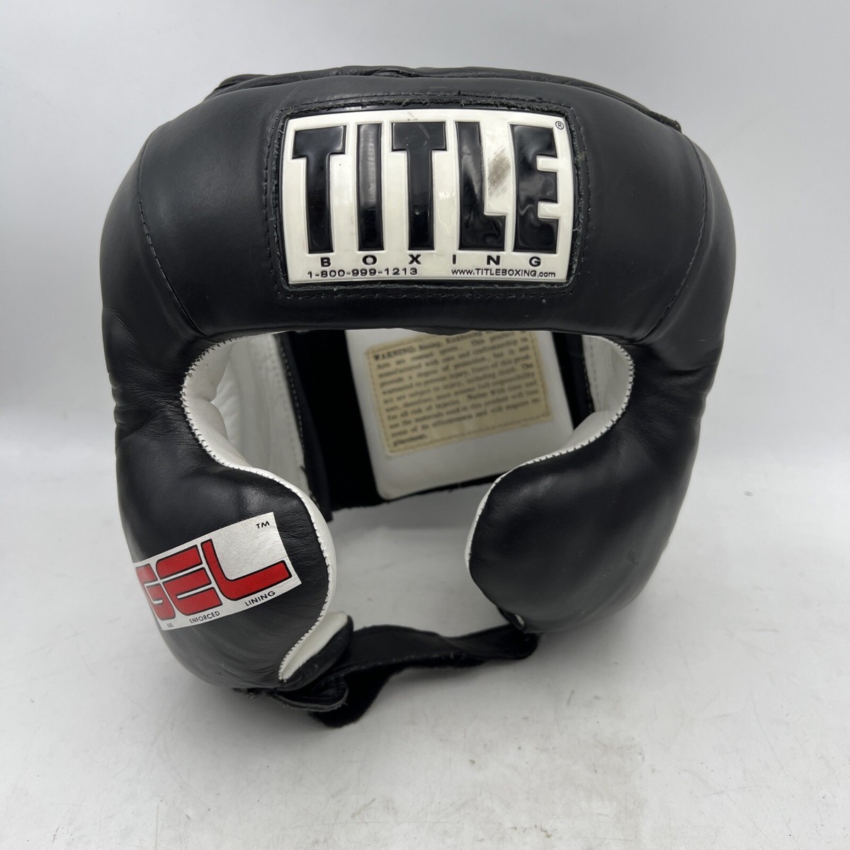 Title Boxing Gel World Full Face Training Headgear - Black | eBay
