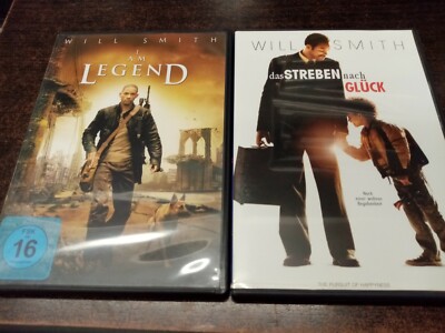 Will Smith - I Am Legend / Das streben nach Glück DVD  25%Rabatt beim Kauf von 4