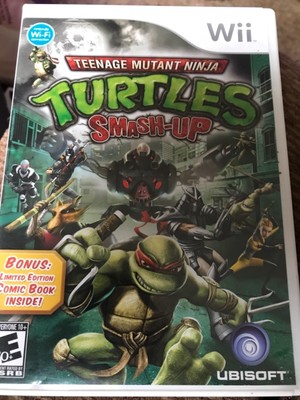 ninja turtles wii