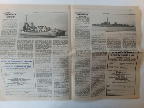 The TIN CAN SAILOR Newspaper Vol. 23 No. 1 1999 DEATH OF THE PRINCETON (CVL-23) - Picture 18 of 24