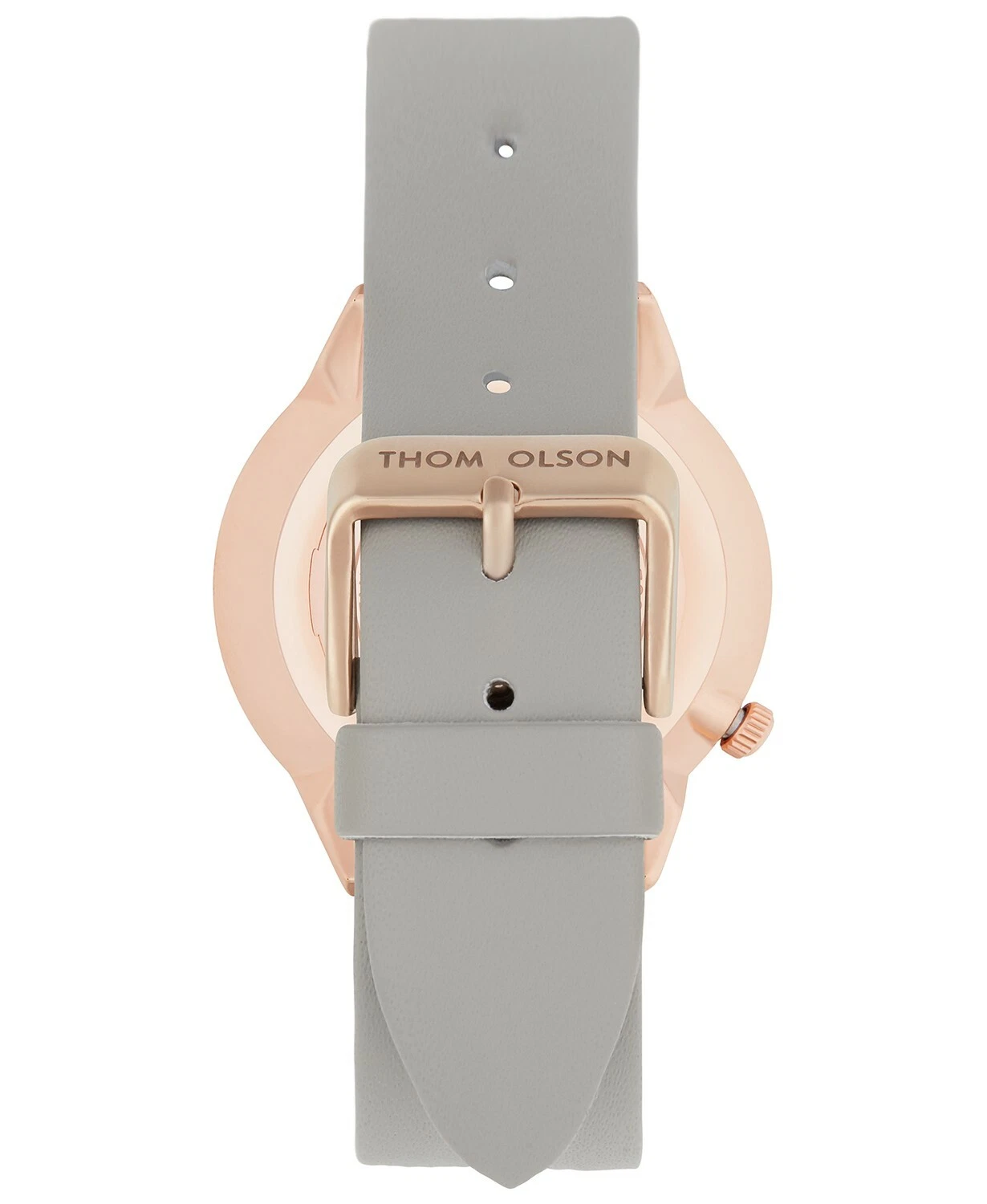 THOM BROWNE J56 Thom Olson Orologio da donna con cinturino in pelle talpa 34 mm
