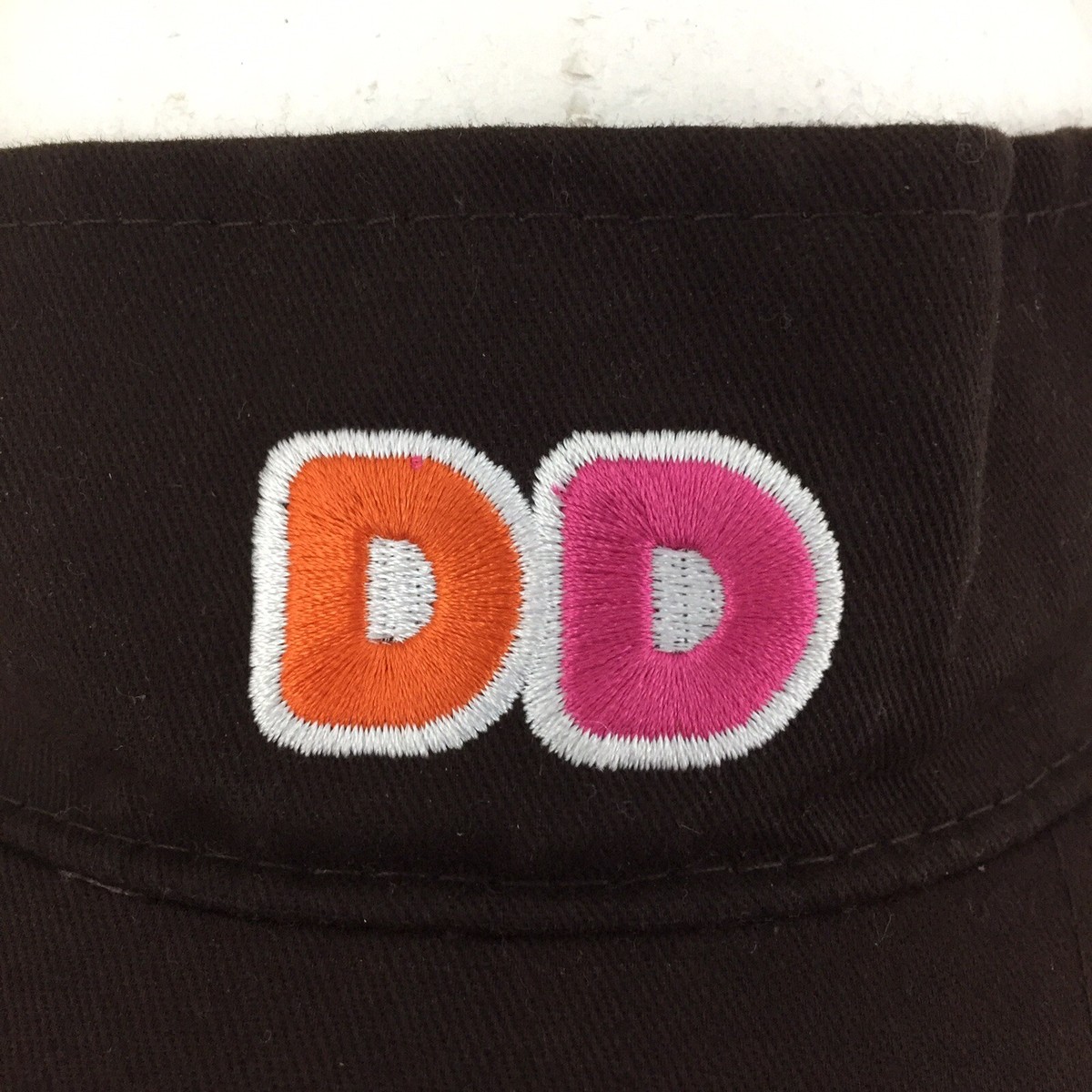 NEW Dunkin Donuts | unisex ray Visor Emrbroidered OSFM Dunkin Donuts Employee Uniform Set Black Full Zip Jacket and  main image 2