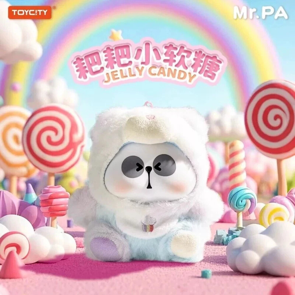 Mr.PA Candy ぬいぐるみ内袋未開封の3体セット OYCITY Mr.PA Candy Series Plush Toys Confirmed Blind Box