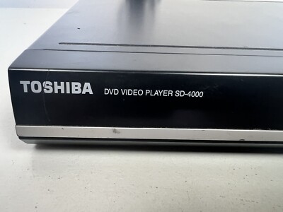 Toshiba SD-4000KU DVD Player | eBay