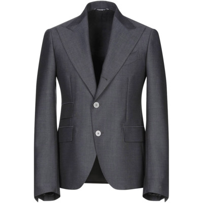 DOLCE & GABBANA Blazer Jacket Mohair Wool Peak Lapel Grey Size 40 - RP £2190.00