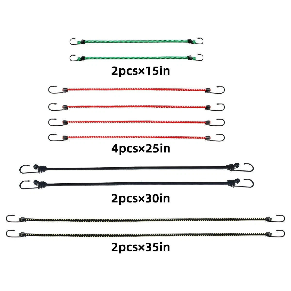 Metal bungee hooks discount