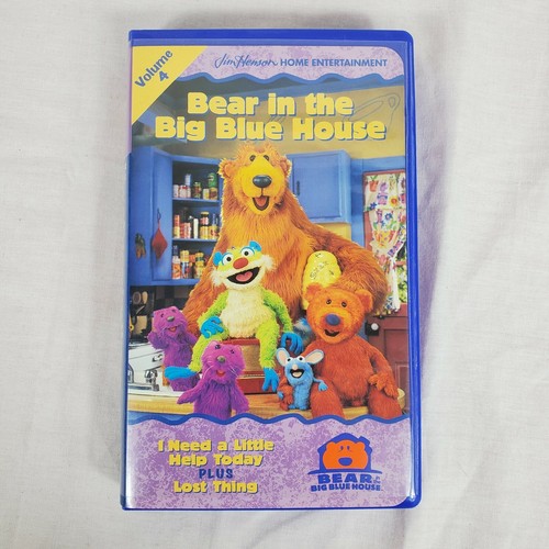 Bear in the Big Blue House - I Need a Little Help Today Volume 4 (VHS
