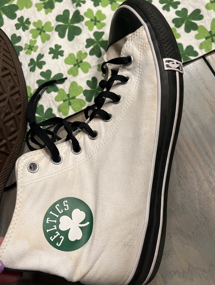 Custom‎ Chuck Taylor All Star NBA By You Boston Celtics Mens Size 13 Custom Chuck Taylor All Star NBA By You main image 2