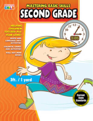 Mastering Basic SkillsÂ  Second Grade Activity Book - Paperback - VERY GOOD