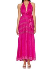 Loveshackfancy Vendima Halter Dress Size XS