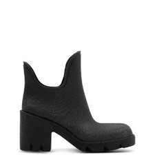 Burberry Marsh Round-Toe Ankle Rain Boots