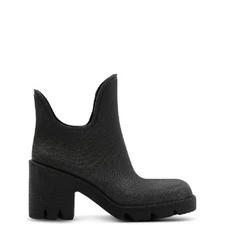 Burberry Marsh Round-Toe Ankle Rain Boots