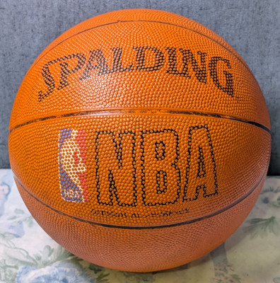Vintage Spalding NBA Basketball Official All Surface Rubber Street Game Ball