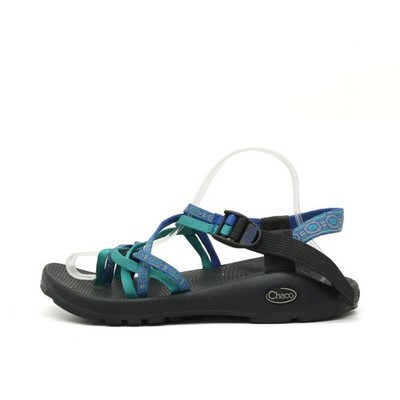 Chaco Damen Sandalen EU 41 CROPS Blau Grü Schwarz  Performance Footwear