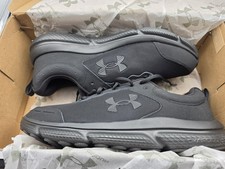 Under Armour Charged Assert 10 Men's Size 13 Wide Black/Black 3026176-002 NIB