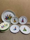 Williams Sonoma Bunny Band 8 Plates and 1 Platter Vintage — photo 1