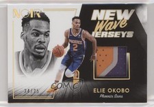 2018-19 Panini Noir New Wave Jerseys Prime 24/25 Elie Okobo #NW-EOK fm0