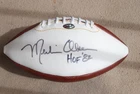 Merlin Olsen Autographed Football includes Display Case