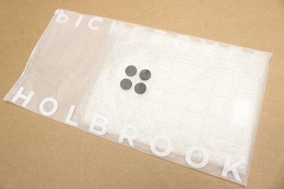 FIVE (5X): HOLBROOK PICKLEBALL PADDLE BUBBLE WRAP / PLASTIC COVER SLEEVE/SHIPPER
