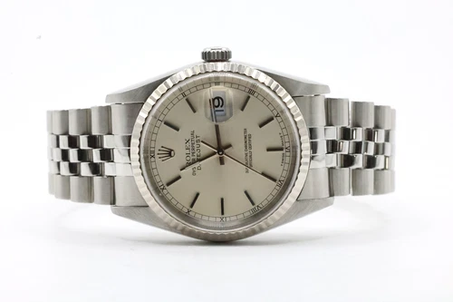 Vintage 1995 Rolex Datejust 16234 Stainless Steel Jubilee White Dial WI547