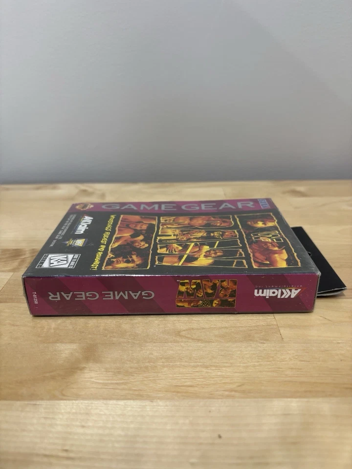 WWF RAW Sega Game Gear Brand New Factory Sealed - Image 3 of 4