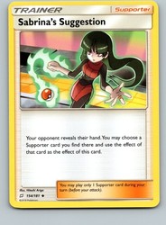 Sabrina's Suggestion 154/181 Team Up