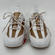 Dexter Preowned Womens Laura White Bowling Shoes Size 9.5M Slide Rite