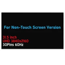 For Lenovo Yoga AIO 9 32IRH8 F0HH F0HJ 31.5" UHD 4K Non-Touch LCD Screen Display