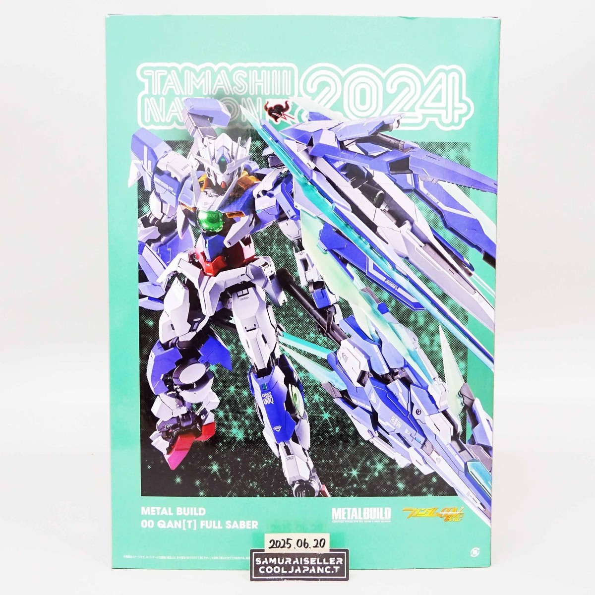 METAL BUILD 00 Qan(T) Full Saber Mobile Suit Gundam TAMASHII