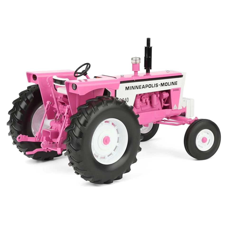 Spec Cast 1/16 Pink Minneapolis Moline G840 Open Station Tractor SCT979 - Image 3 of 4