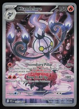 Chandelure Illustration Rare SV: White Flare 103/086 NM on eBay