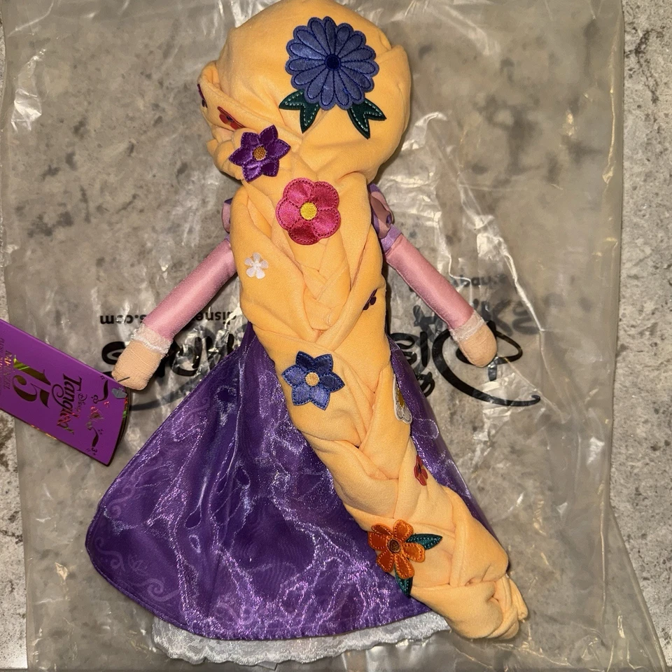 2025 Disney Parks Tangled Rapunzel 15th Anniversary Plush New With Tags! - Image 2 of 3