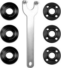 7PCS Angle Grinder Nut & Flange Set - Compatible with Dewalt, Milwaukee, Bosch..