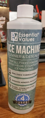 Ice Machine Cleaner 16 FL OZ Nickel Safe Descaler Essential Values 1x Bottle