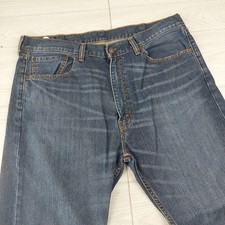 Levi's 505 Regular Fit Jeans Mens 38x30 Blue Medium Wash Straight Leg Denim