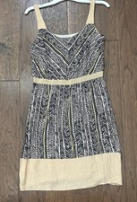 Loft Aztec print dress size 4 New Without Tags